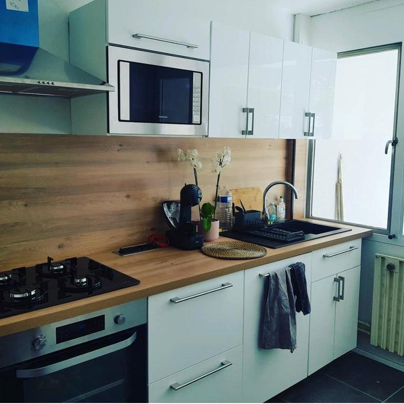Appartement Proche Disneyland Paris 58M2-Coeur Du Centre Ville-Parking Vaires-sur-Marne Luaran gambar
